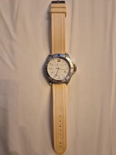 RELÓGIO TOMMY HILFIGER (BRANCO)