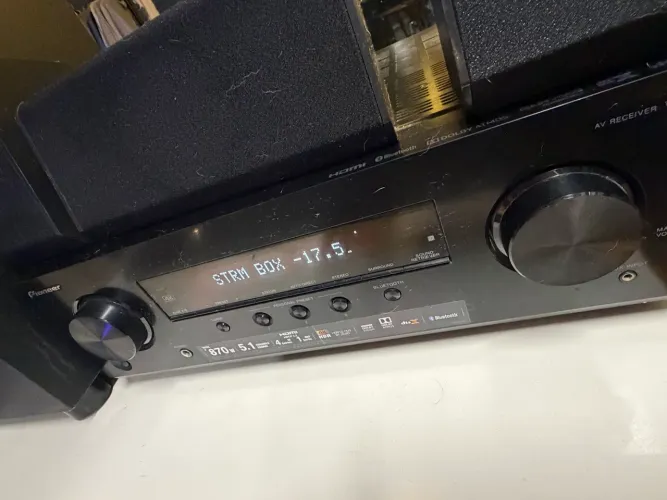 HOME THEATER PIONEER HTP-076 BLACK 5.1 4K - ESTADO DE NOVO! ?