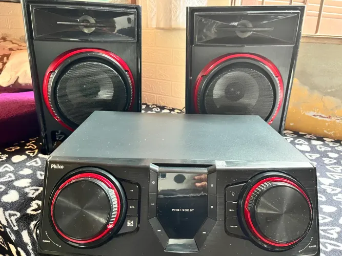 Mini System Philco PHS1900BT - Impecável, Som Potente!
