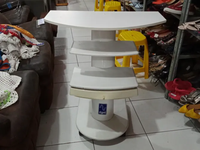 mesa carrinho auxiliar para estetica