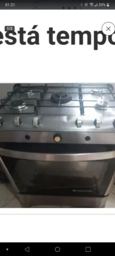 Fogão usado 