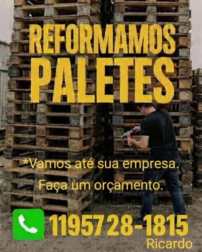 Reformamos paletes de madeira