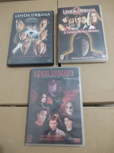 Coleção DVD Lenda urbana - Terror - tudo original