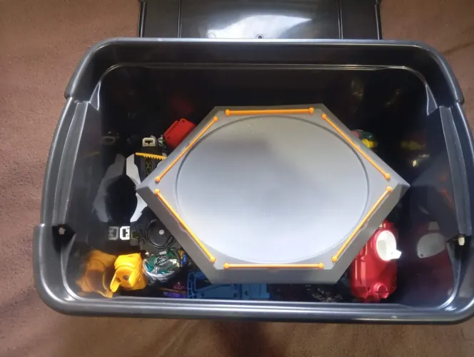 Beyblade Coleção - marcas Flame e SB (56 peças)