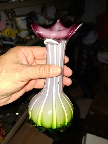 Floreio, vaso cristal murano