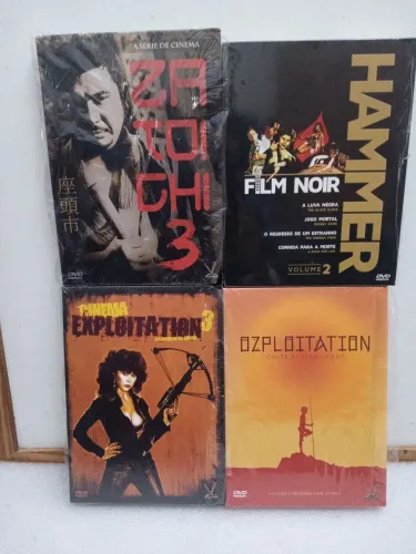Coleção Zatoichi 3+Hammer+Explotation 3 original