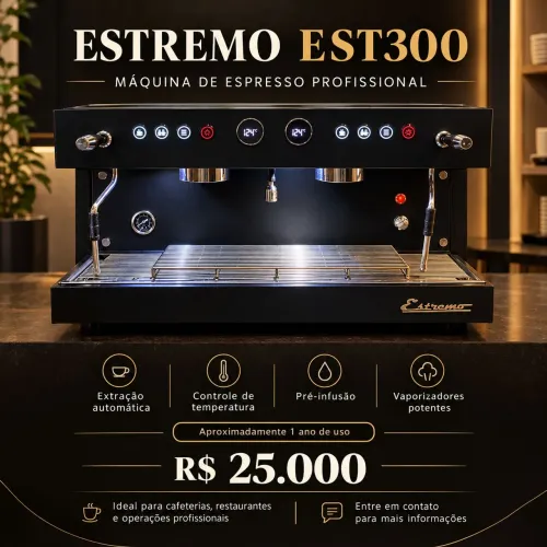 Máquina de espresso profissional