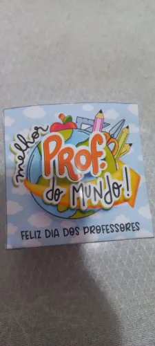 Lembrança Sabonete Dia do Professor