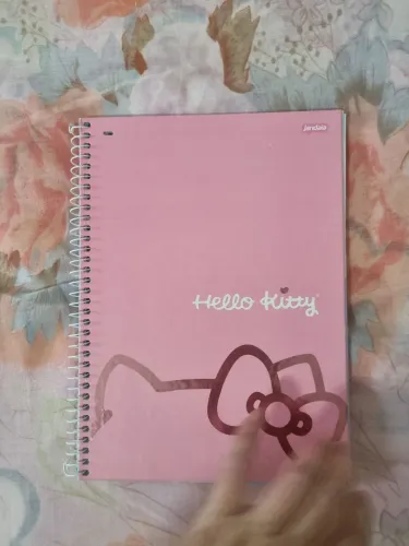 Caderno Hello Kitty Jandaia Novo