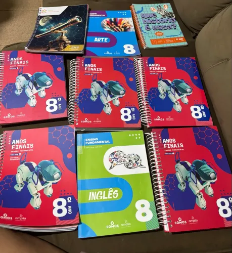 Apostilas para o 8 ano colégio Ame