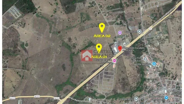 Conceição do Jacuípe/BA  Áreas a partir de 126.000m² disponíveis para venda