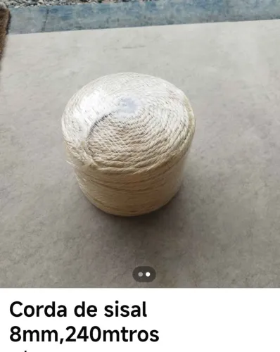 Rolo de corda de sisal