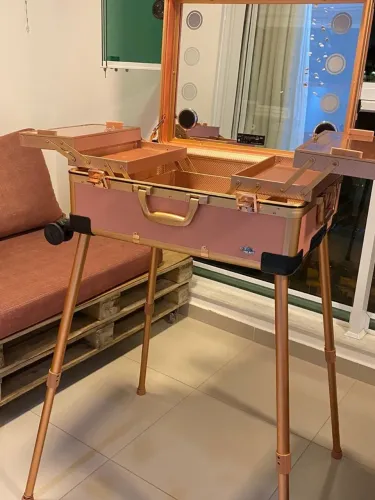 Maleta de Maquiagem Portátil