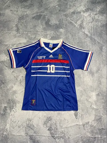 Camiseta França Retrô Titular 1998 - C/personalização