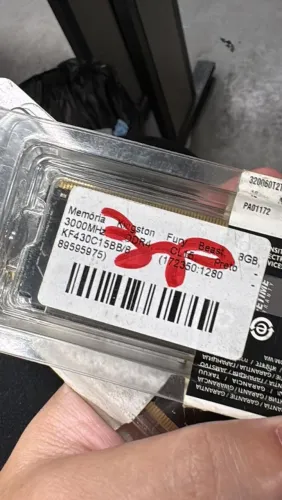 Memoria ram fury beast 8 gb 3000 mhz