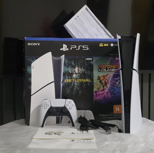PS5 (PLAYSTATION 5) SLIM MIDIA DIGITAL (NA GARANTIA)