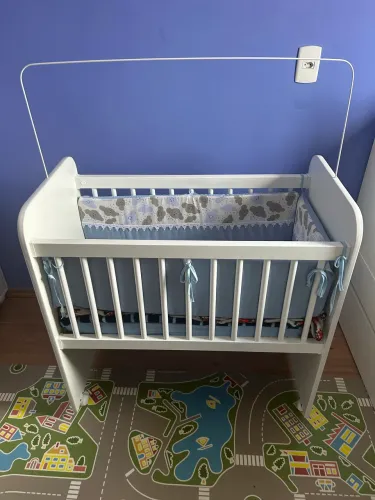 Mini berço + colchão e Kit Berço 