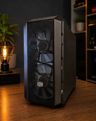 Gabinete cooler master + fans