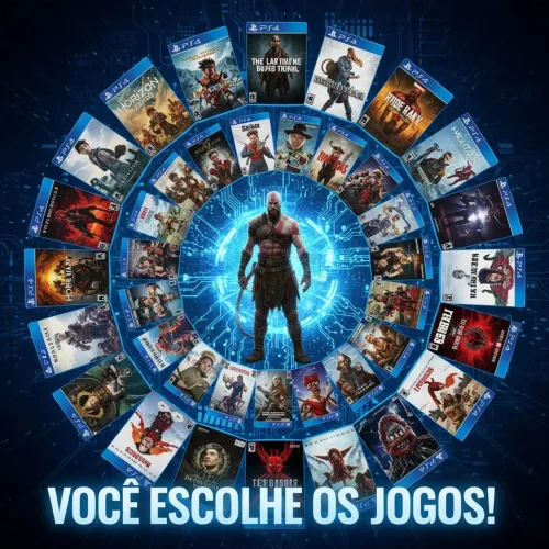 HD externo 500gb com jogos de PS4