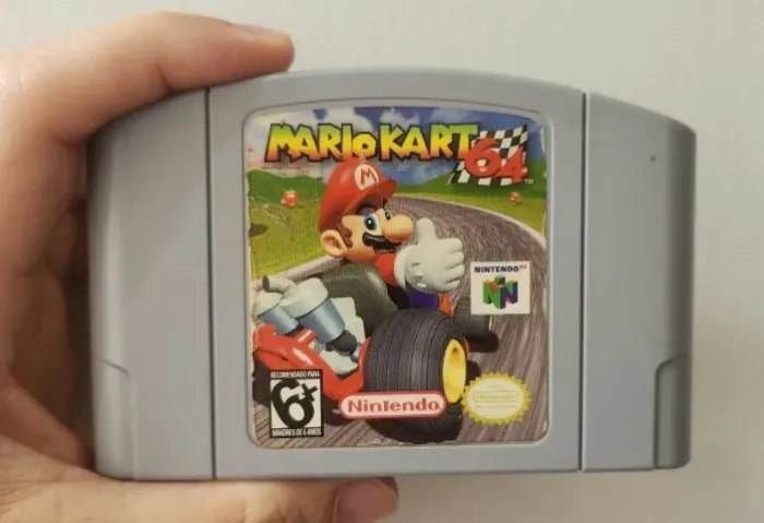 Cartucho Original Jogo Mario Kart 64 Nintendo 64