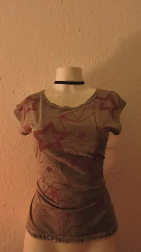 Blusa y2k feminina de estrela
