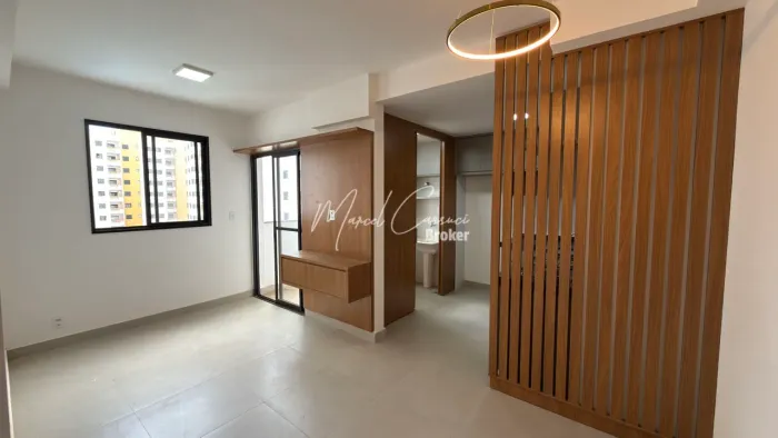 Condomínio NAU Vivendas - Apartamento com 3 Quartos, sendo 1 Suíte, Sala integrada, Sacada