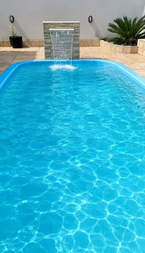 Piscina de fibra 25 mil litros