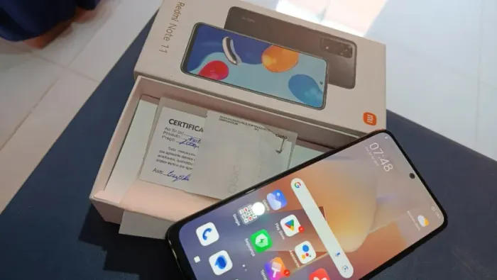 Redimi Note 11 128GB - 8GB RAM - Conservadíssimo + Caixa e NF - Único dono