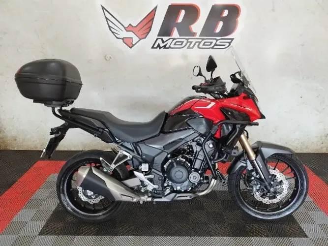 CB 500 X Abs 2023 Vermelha 1º Dono com Apenas 12.000 km Equipada ( A mais Top do Mundo )