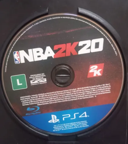 Jogo ps4 nba 2k 20