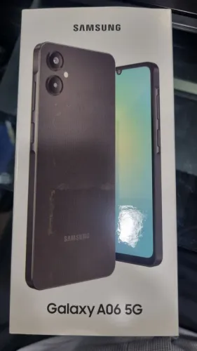 Samsung galaxy a06 5g lacrado na caixa