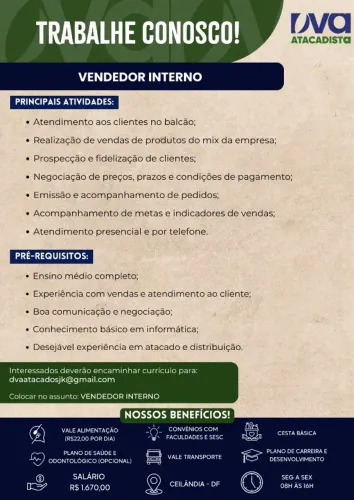 VENDEDOR INTERNO