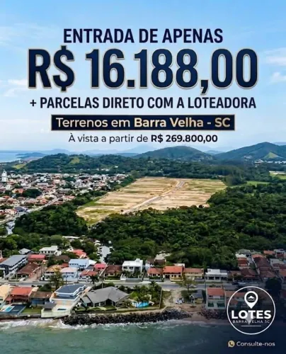 Terrenos a venda em Itajuba Barra velha/Sc