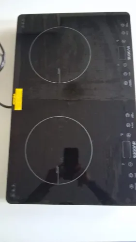 Cooktop De Indução 2 Zonas De Aquecimento Suggar