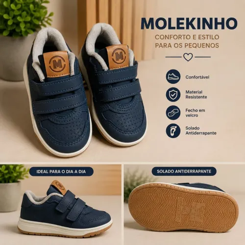 Tênis infantil Molekinho
