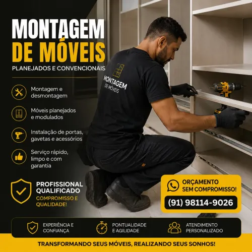 Montador de Móveis Planejados e Convencionais