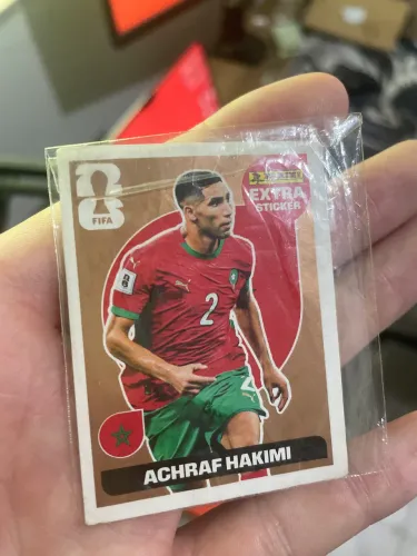 Achraf Hakimi Copa do mundo 2026 Extra Sticker Bronze