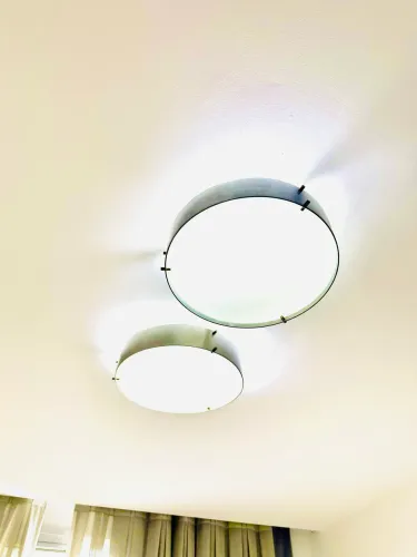 Plafon luminária moderna (duas)