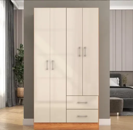 Guarda-Roupa Casal 4 Portas Panamá Compacto