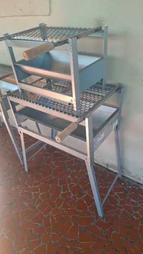 Churrasqueira dobravel