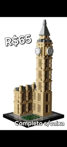 Lego minis e Big Ben