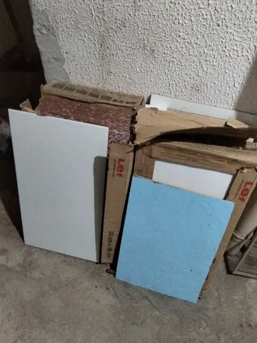 Azulejo/revestimento 12metros branco 