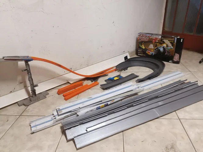 Pista de competição de Hot Wheels