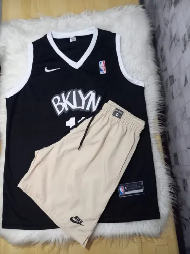 CAMISETA NBA BRLYN e SHORTE DRY FIT