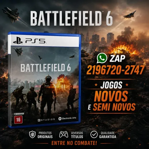 Battlefield 6 - PS5 ( LACRADO)