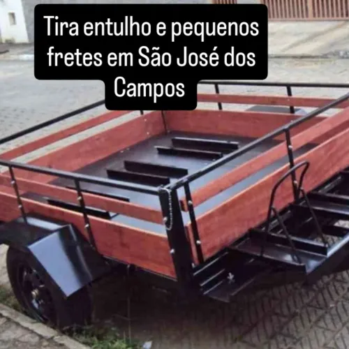 tiro entulho e faço pequenos fretes em São José dos Campos 