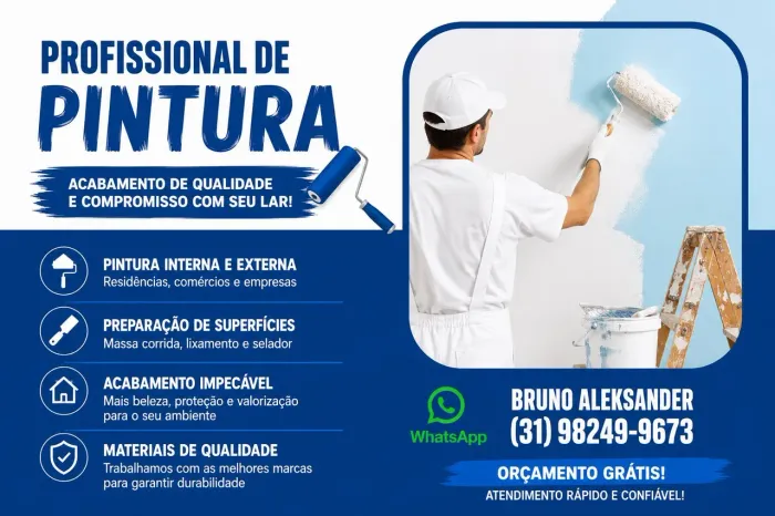 Pintor Residencial em Belo Horizonte | Pintura de Casas e Apartamentos