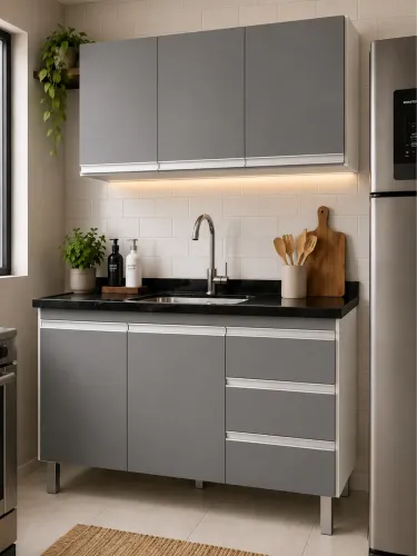 Armário de Cozinha 100% MDF NOVO