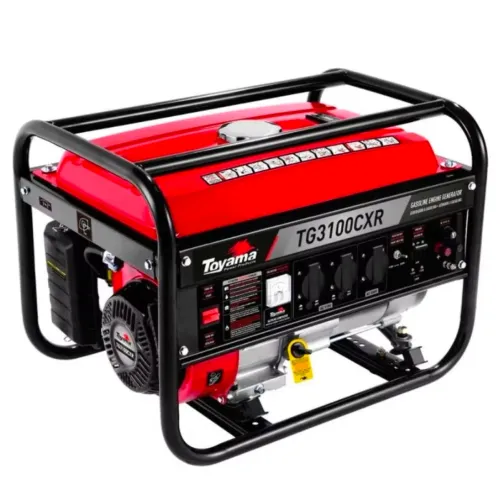 Gerador de Energia a Gasolina Toyama TG3100CXR (3.1 kVA e sistema Bivolt).