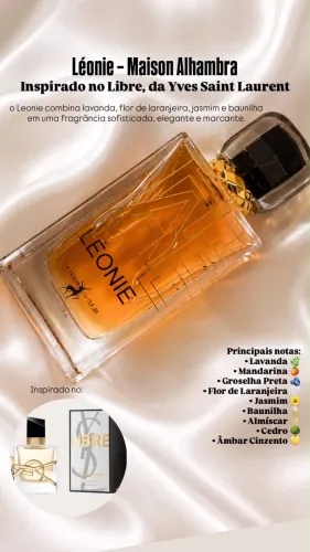 Perfume Léonie ( inspiração olfativa do Libre)